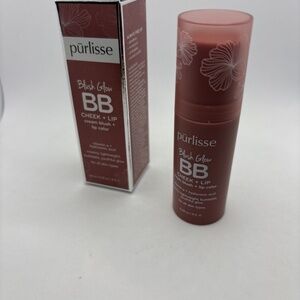 🌸 Purlisse Blush Glow BB – Nude Sugar – 0.28 oz / 8 g – Cheek + Lip Cream Blush